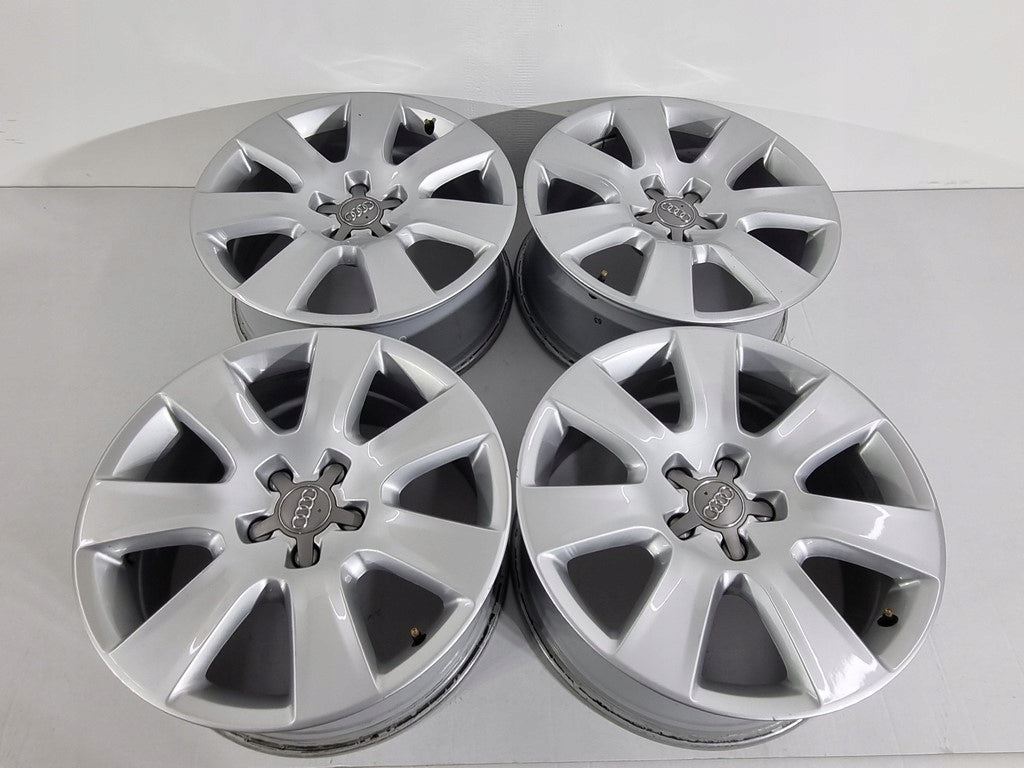 4x Alufelge 18 Zoll 7.5" 5x112 26ET Glanz Silber 4H0601025B Audi Rim Wheel FEL3613789769bi