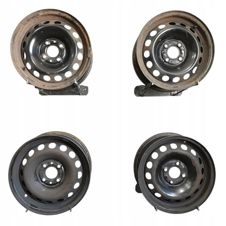 4x Alufelge 14 Zoll 5.5" 4x98 35ET Fiat Doblo Rim Wheel FEL6295985100tp