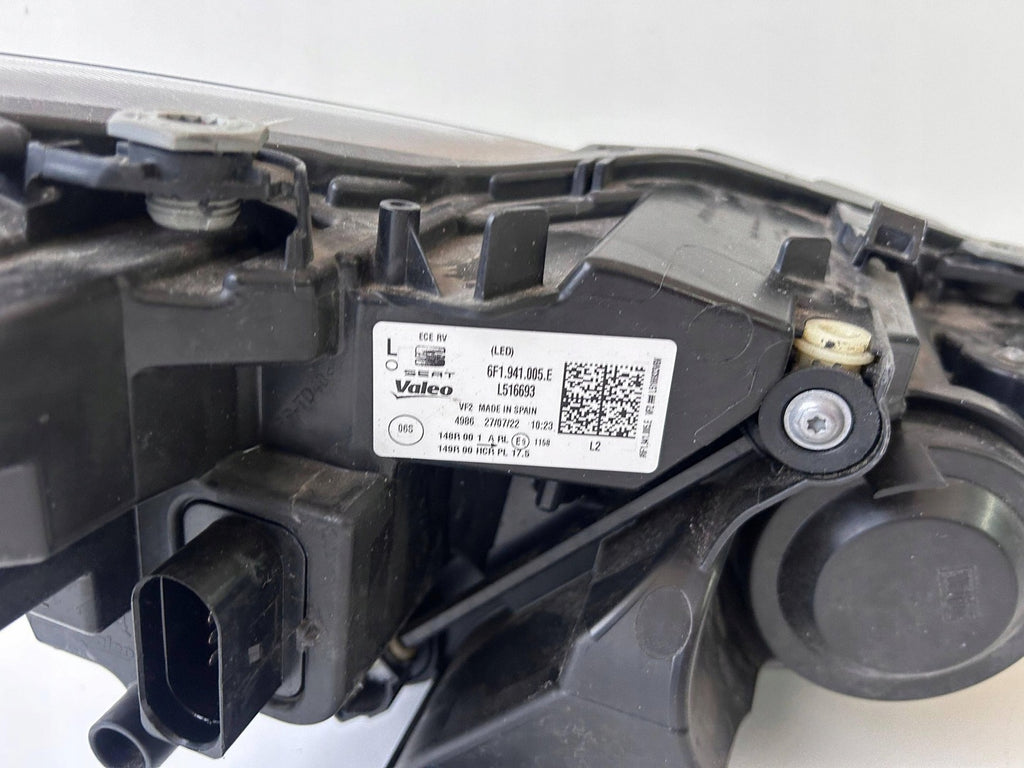 Frontscheinwerfer Seat Ibiza V 6F1941005E Links Scheinwerfer Headlight SCH3398121703za