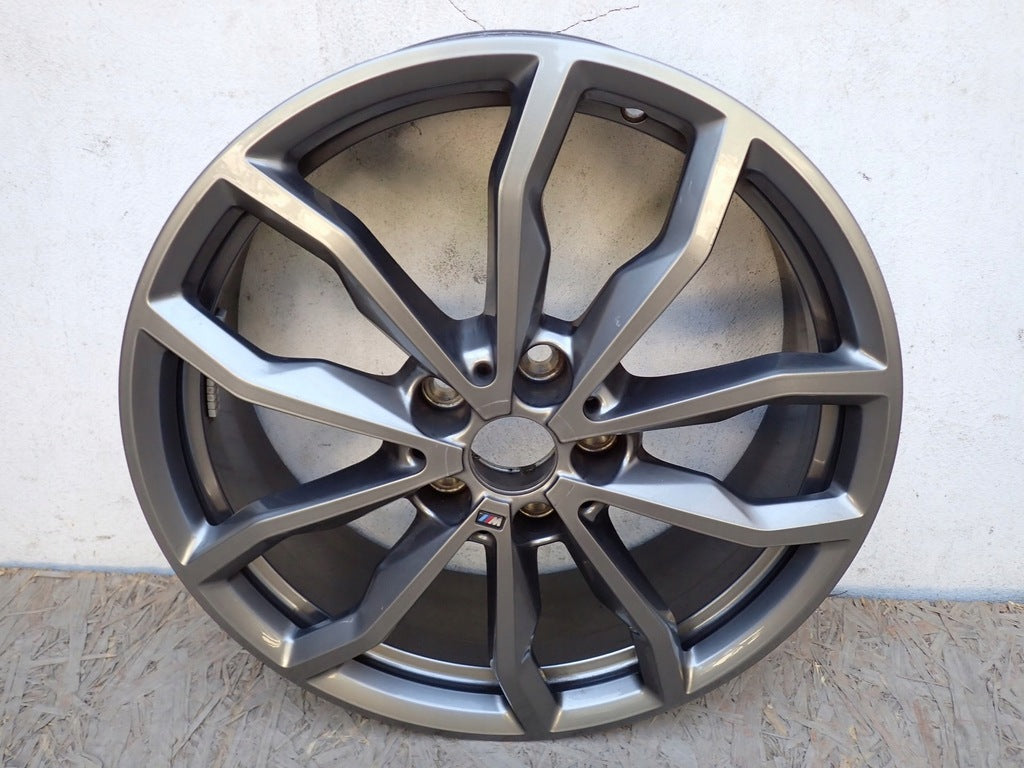 1x Alufelge 18 Zoll 6.5" 5x112 41ET Glanz Grau 6877550 BMW X1 F48 Rim Wheel FEL3178410747eh