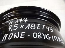 Laden Sie das Bild in den Galerie-Viewer, 4x Alufelge 18 Zoll 7.5&quot; 5x112 49ET Glanz Schwarz A1774011300 Mercedes-Benz W177