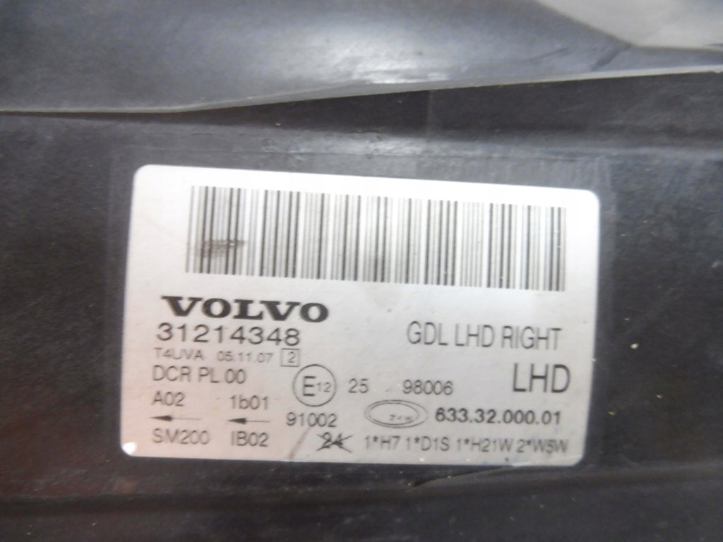 Frontscheinwerfer Volvo Xc70 31214348 Xenon Rechts Scheinwerfer Headlight SCH8055887961tw
