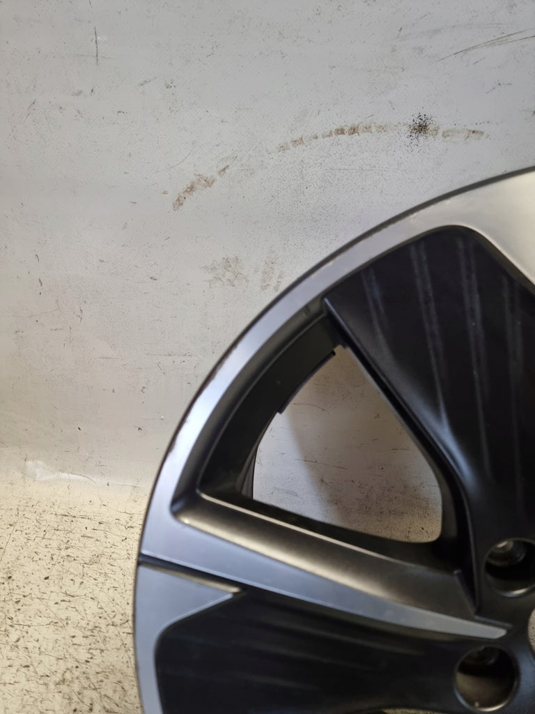 1x Alufelge 18 Zoll 8.0" 5x112 40ET Matt Schwarz 5FF601025N Seat Rim Wheel FEL5908065787rh