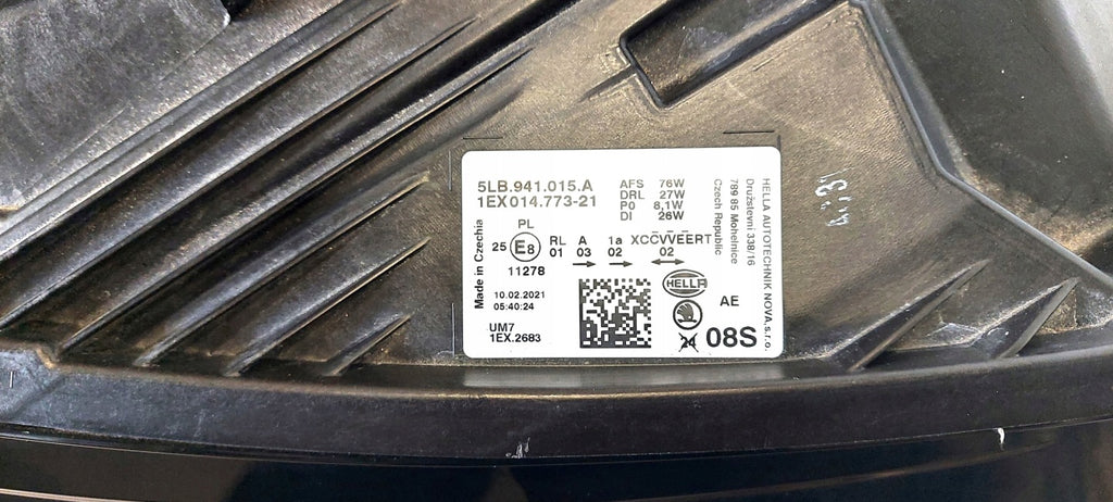 Frontscheinwerfer Skoda Enyaq IV 5LB941015A Full LED Links Headlight SCH1207903163cv