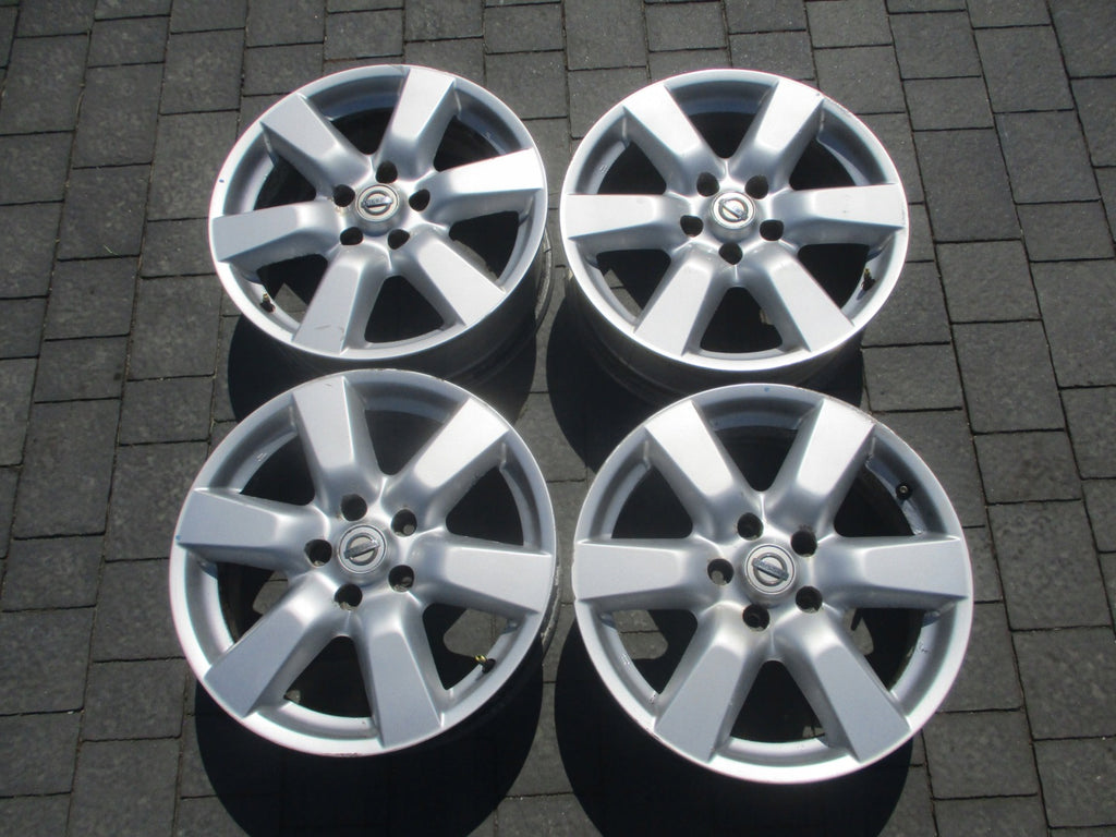 4x Alufelge 17 Zoll 6.5" 5x114.3 Nissan Rim Wheel FEL5844431501bq
