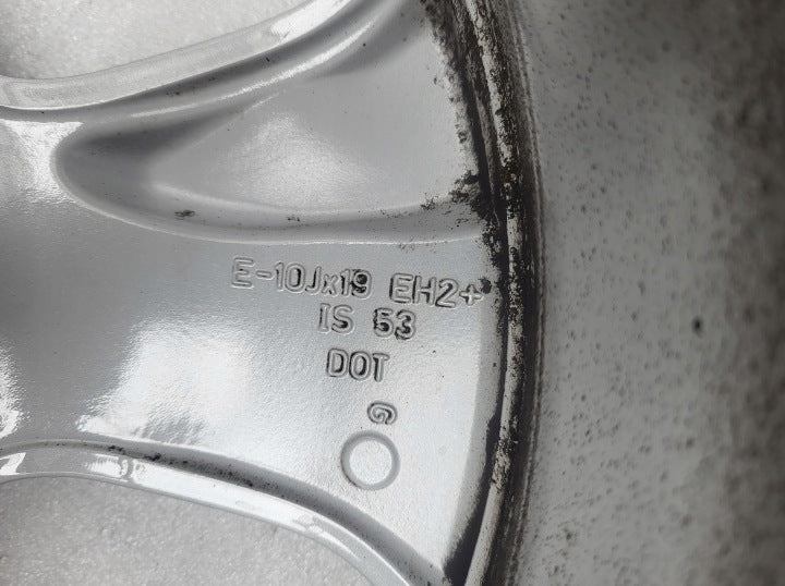 1x Alufelge 19 Zoll 10.0" 5x120 53ET Glanz Silber 6788009 BMW X5 E70 E71 FEL1842205056mf