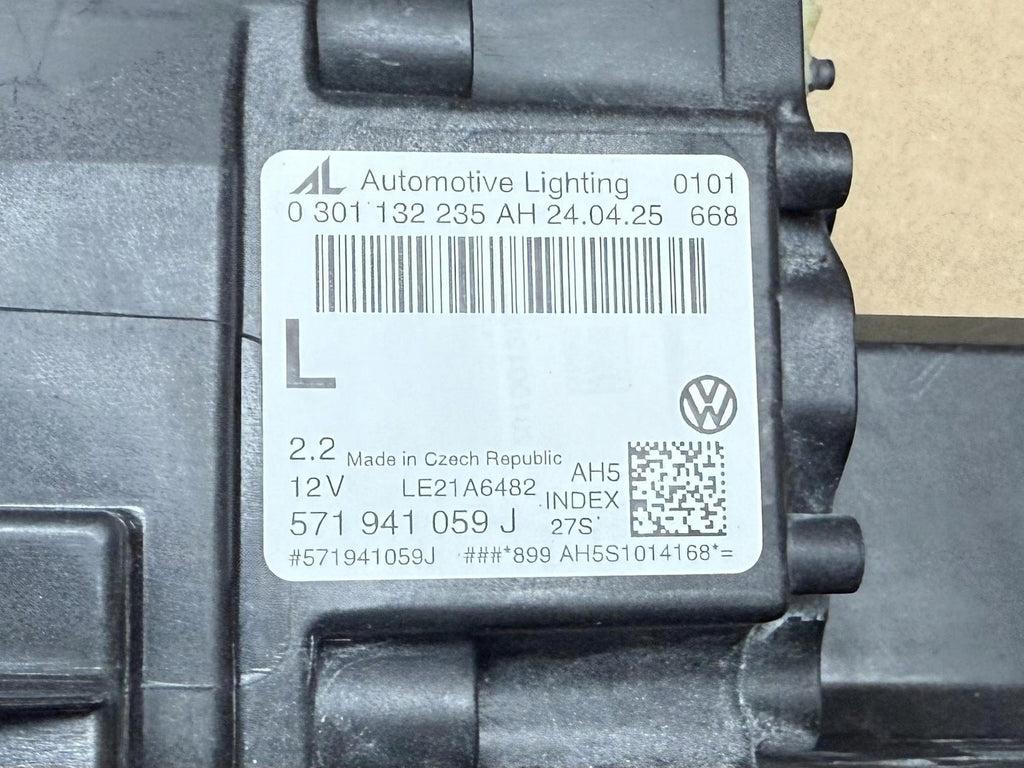 Frontscheinwerfer VW Tiguan 571941059J LED Links Scheinwerfer Headlight SCH8600182256tp