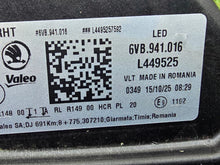 Laden Sie das Bild in den Galerie-Viewer, Frontscheinwerfer Skoda Fabia I 6VB941016 LED Rechts Scheinwerfer Headlight SCH6902876752zo