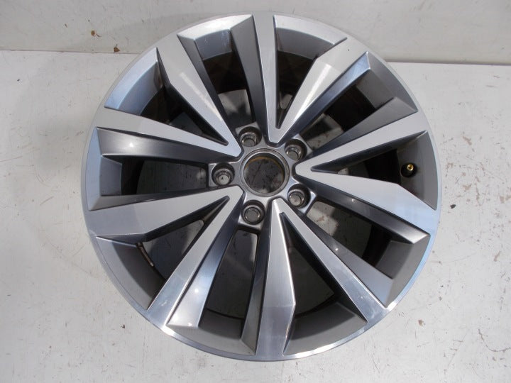 1x Alufelge 17 Zoll 6.5" 5x112 45ET Glanz 2GA601025B VW T-Roc Rim Wheel FEL4708022756jl