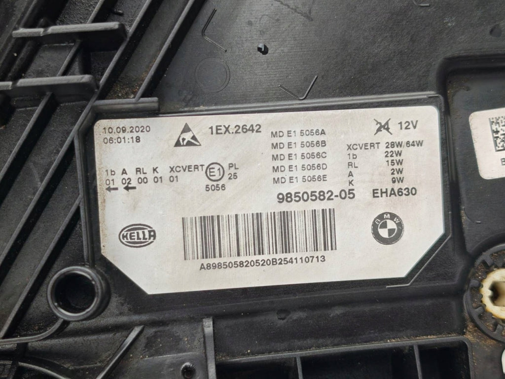 Frontscheinwerfer BMW 5 G31 G30 9850582-05 Rechts Scheinwerfer Headlight SCH8085498551bl