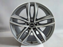 Load image into Gallery viewer, 1x Alufelge 21 Zoll 9.5" 5x112 31ET Glanz Grau 4M0601025AJ Audi Q7 Rim Wheel FEL2170897171rv