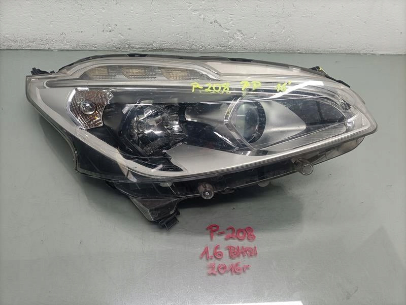 Frontscheinwerfer Peugeot 208 I 9810805880 Rechts Scheinwerfer Headlight SCH2569292779mi