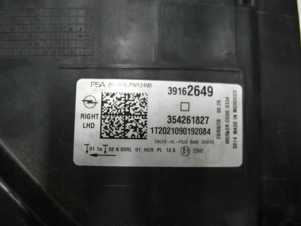Frontscheinwerfer Opel Corsa A F 39162649 Ein Stück (Rechts oder Links) SCH4243835901uo