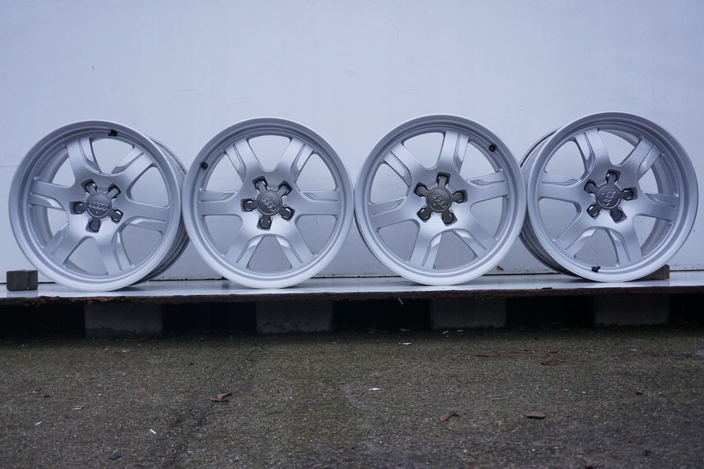 4x Alufelge 17 Zoll 7.5" 5x112 28ET Glanz Silber 8T0601025B Audi A4 Rim Wheel FEL4636782446eq
