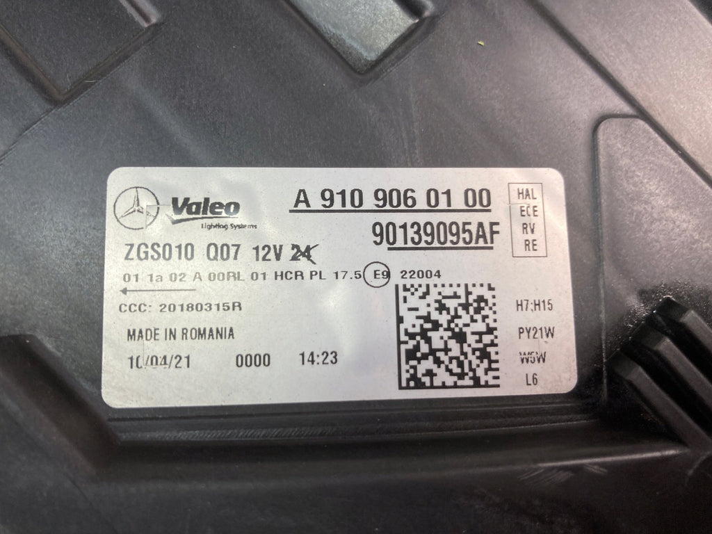 Frontscheinwerfer Mercedes-Benz Sprinter A9109060100 Rechts Headlight