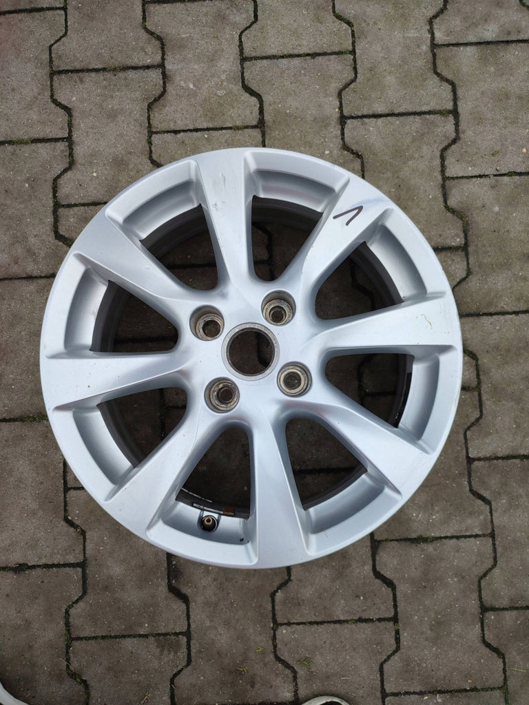 1x Alufelge 16 Zoll 6.5" 4x108 38ET Silber 9832274480 Opel Corsa F Rim Wheel FEL5715725612gr