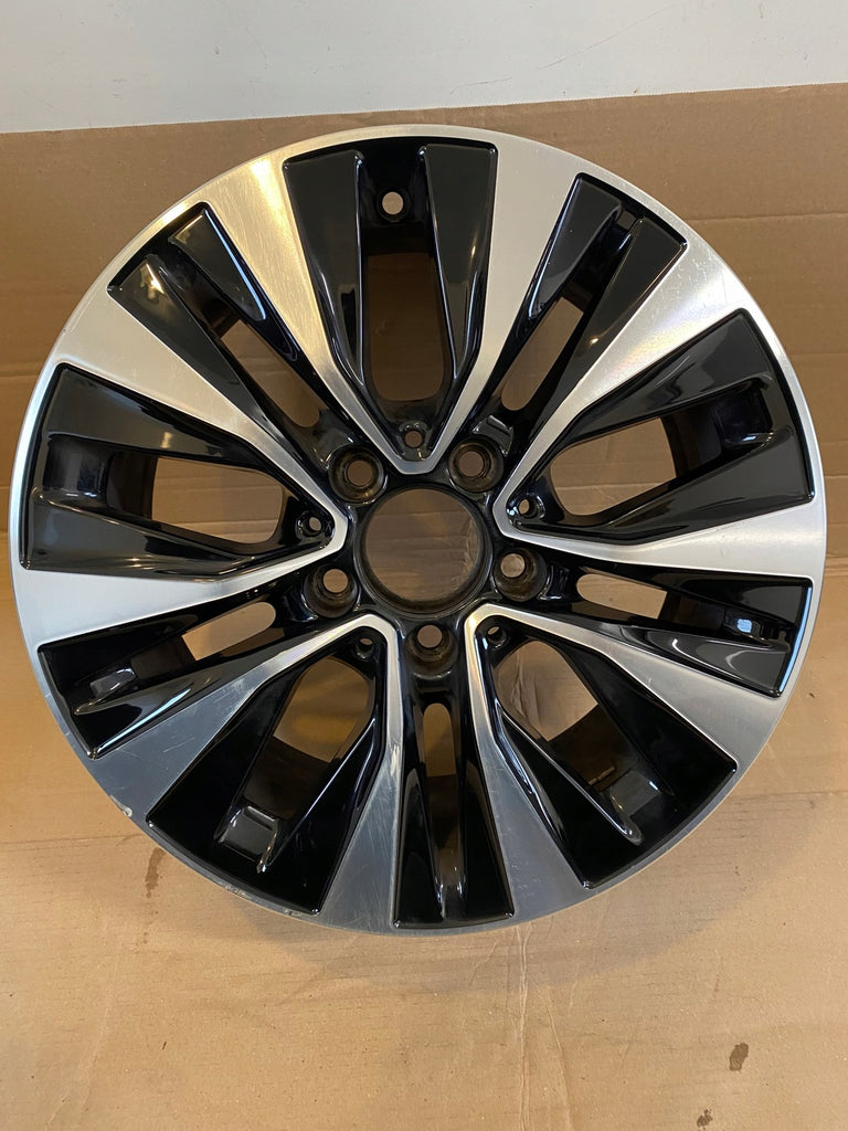 1x Alufelge 16 Zoll 6.5" 5x112 52ET Matt Schwarz A1774010000 Mercedes-Benz Cla