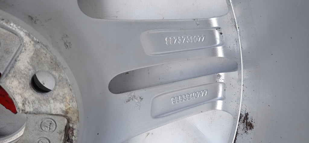 1x Alufelge 17 Zoll 7.5" 4x108 9683940777 Peugeot 308 I Cc Rim Wheel FEL6373170317mt