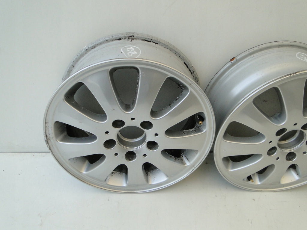 4x Alufelge 15 Zoll 6.0" 5x112 44ET Silber A1694010002 Mercedes-Benz Rim Wheel