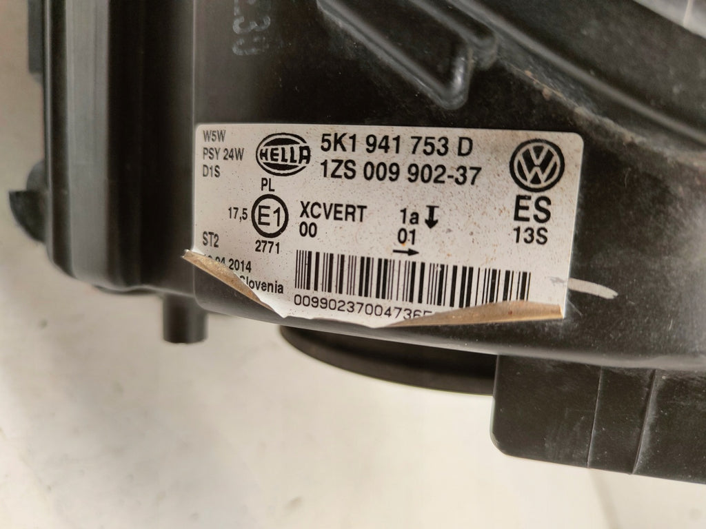 Frontscheinwerfer VW Golf 5K1941751D 5K1941753D Xenon Links Headlight SCH9192468599vm