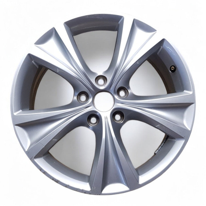 1x Alufelge 17 Zoll 7.5" 5x112 46ET Glanz Silber 5FA601025 Seat Rim Wheel