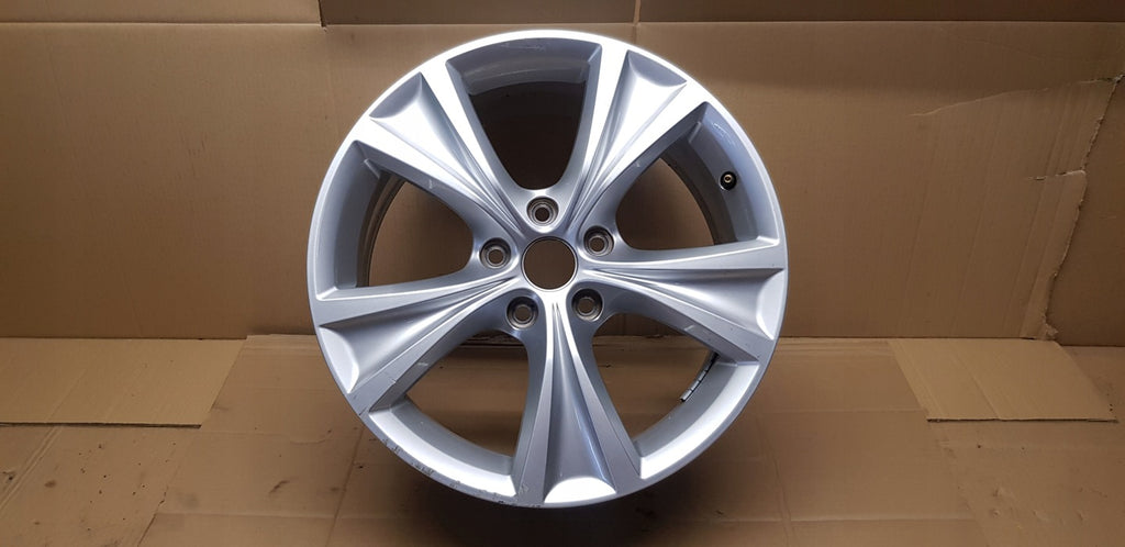 1x Alufelge 17 Zoll 7.5" 5x112 46ET Glanz Silber 5FA601025 Seat Rim Wheel