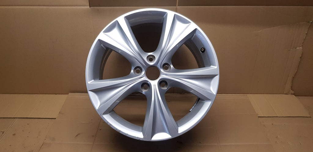1x Alufelge 17 Zoll 7.5" 5x112 46ET Glanz Silber 5FA601025 Seat Rim Wheel FEL3056154585us