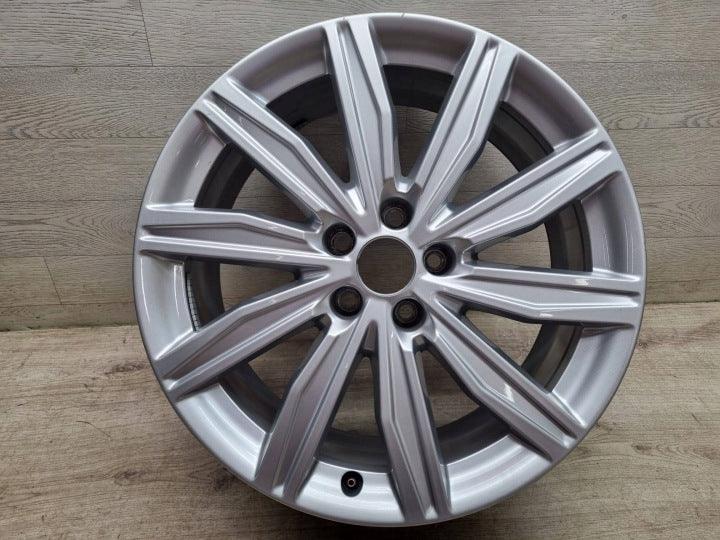 1x Alufelge 19 Zoll 5x112 Schwarz 4K0601025M Audi A6 Rim Wheel FEL9388062826rn