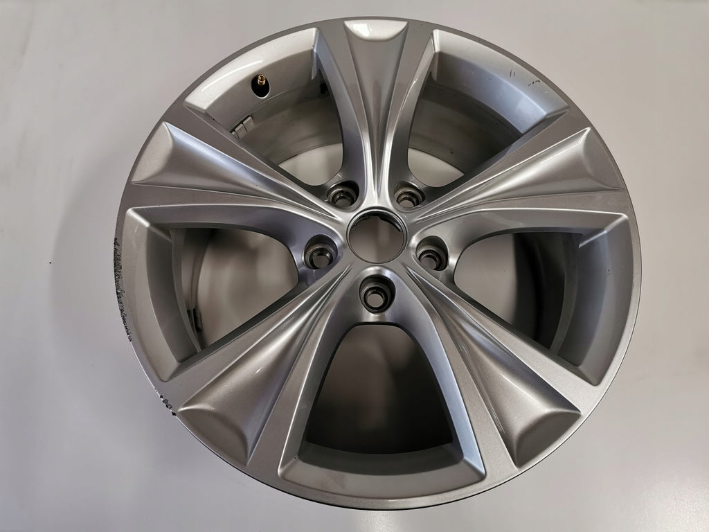1x Alufelge 17 Zoll 7.5" 5x112 46ET Glanz Silber 5FA601025C Seat Leon Rim Wheel FEL9517588802le