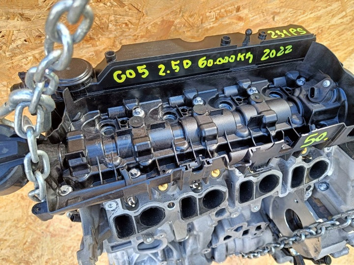 Motor BMW X5 G05 B47D20D 2.5 231PS 60TKm 2022 Diesel Engine Unkomplett MOT9095694985xo