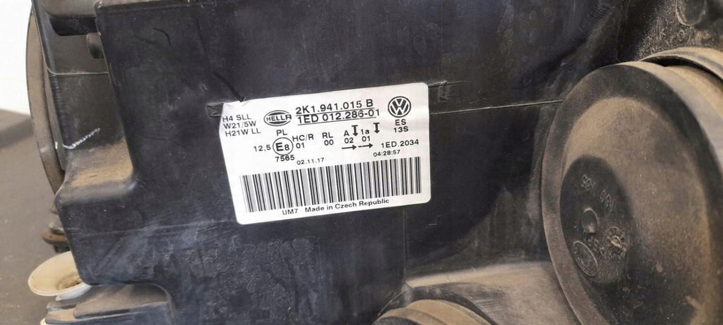 Frontscheinwerfer VW Caddy I RKC12394 Links Scheinwerfer Headlight SCH2284680320pv