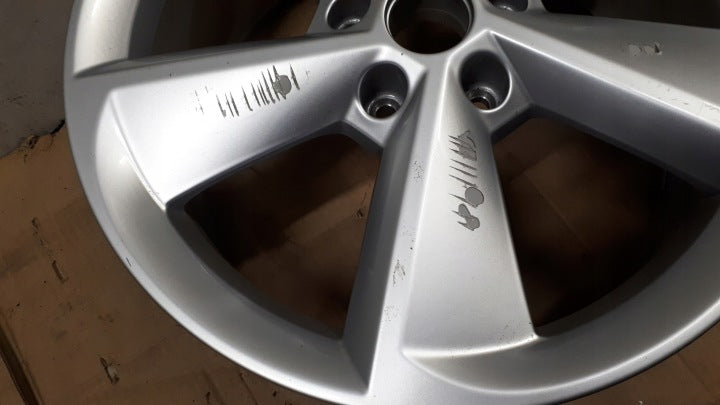 1x Alufelge 18 Zoll 7.5" 5x112 51ET Silber 5E0601025AC Skoda Octavia Iii FEL7134350720rp