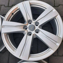 Load image into Gallery viewer, 4x Alufelge 18 Zoll 8.0" 5x112 25ET Glanz Silber 4M0601025 Audi Q7 Rim Wheel FEL6367554375yw