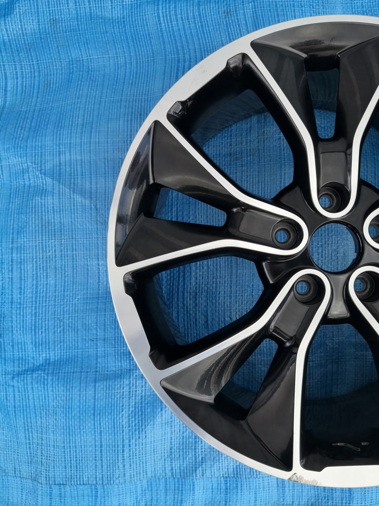 1x Alufelge 19 Zoll 8.0" 5x114.3 55ET Schwarz 52910-S0100 Hyundai Tucson FEL8970100939gb