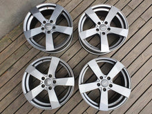 Laden Sie das Bild in den Galerie-Viewer, 4x Alufelge 17 Zoll 7.5" 5x112 35ET Glanz Silber KBA49291 Audi A4 B8 4 Rim Wheel FEL2373545120du
