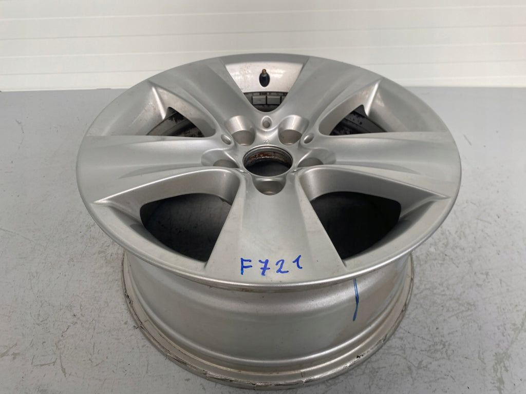 1x Alufelge 17 Zoll 8.0" 5x120 30ET Glanz Silber 6790172 BMW F11 F06 F10 FEL7129943103hl