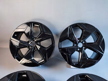 Load image into Gallery viewer, 4x Alufelge 19 Zoll 7.5" 5x112 50ET Glanz Schwarz 10A601025 VW Tiguan Touran FEL1101819746at