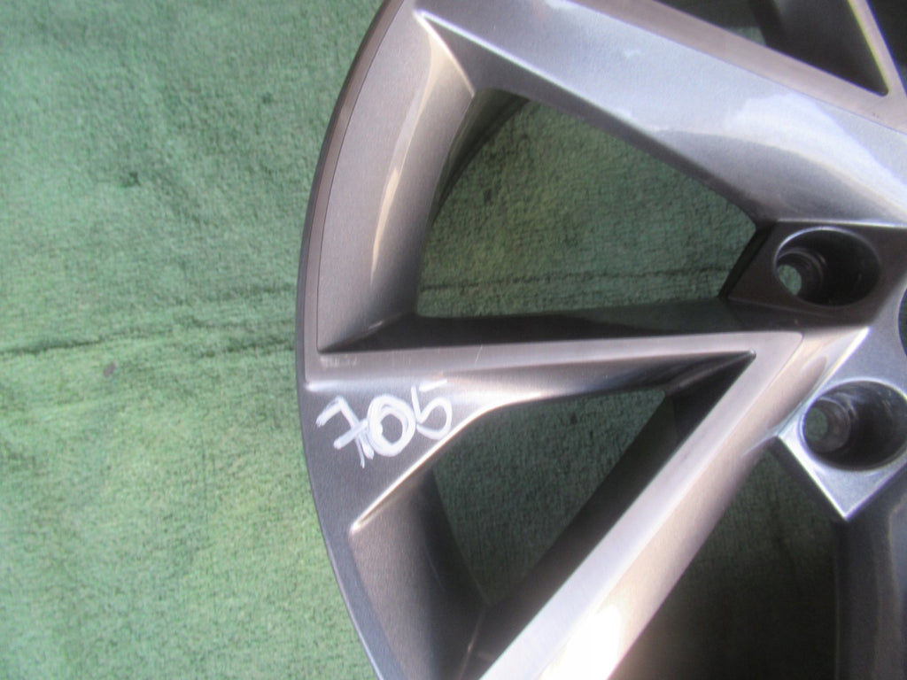 1x Alufelge 19 Zoll 9.0" 5x112 44ET Glanz Graphit 3V0601025AP Mg Superb Iii FEL5203353513ba