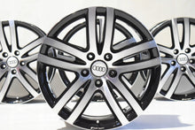 Load image into Gallery viewer, 4x Alufelge 20 Zoll 9.0" 5x112 60ET Glanz Schwarz 4L0601025BM Audi Q7 Rim Wheel FEL9702796433wq