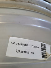 Laden Sie das Bild in den Galerie-Viewer, 1x Alufelge 18 Zoll 7.5&quot; 5x108 31445568 Volvo Xc60 Rim Wheel