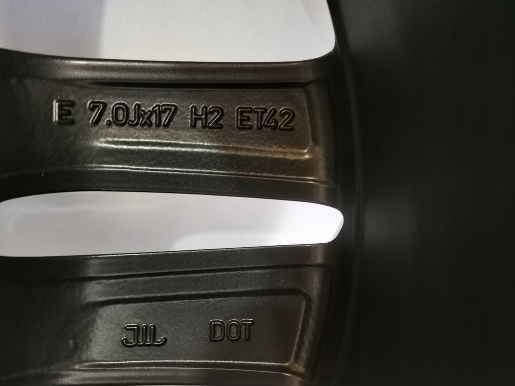 4x Alufelge 17 Zoll 7.0" 5x112 42ET 8W0601025P Audi A4 B9 Rim Wheel FEL3215215495ai