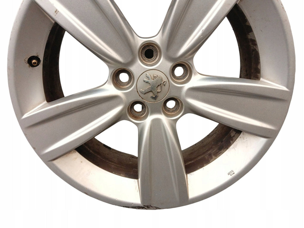 1x Alufelge 18 Zoll 7.0" 5x114.3 Glanz Silber Peugeot 4007 Rim Wheel FEL3457884751jx