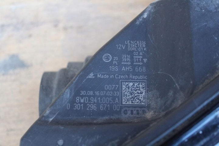 Frontscheinwerfer Audi A4 8W0941005A Links Scheinwerfer Headlight SCH7462215535so
