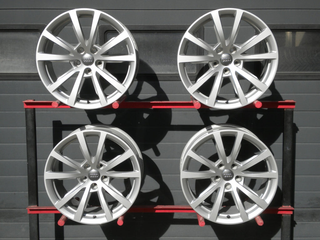 4x Alufelge 18 Zoll 8.0" 5x112 29ET Glanz Silber 4N0601025A Audi A8 D5 Rim Wheel FEL8782141646yp