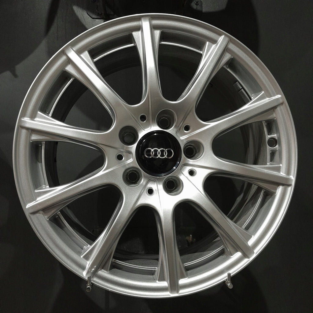 4x Alufelge 16 Zoll 6.5" 5x112 38ET A2054012400 Audi A4 B8 Rim Wheel FEL8837191961gy