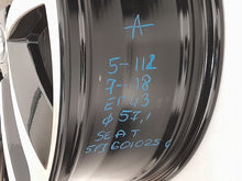 Laden Sie das Bild in den Galerie-Viewer, 4x Alufelge 18 Zoll 7.0" 5x112 43ET Glanz Schwarz 5FJ601025C Seat Tarraco FEL5041530218kq