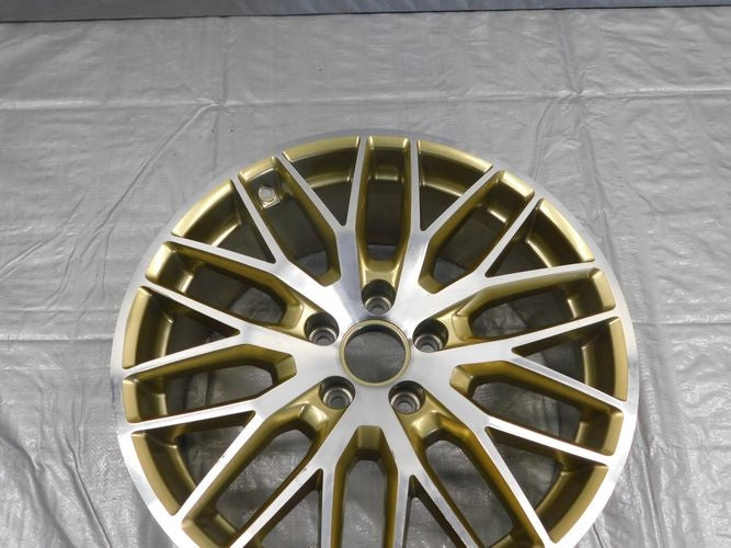 1x Alufelge 18 Zoll 8.0" 5x112 47ET Glanz Silber 8K0601025DA Audi A4 B8