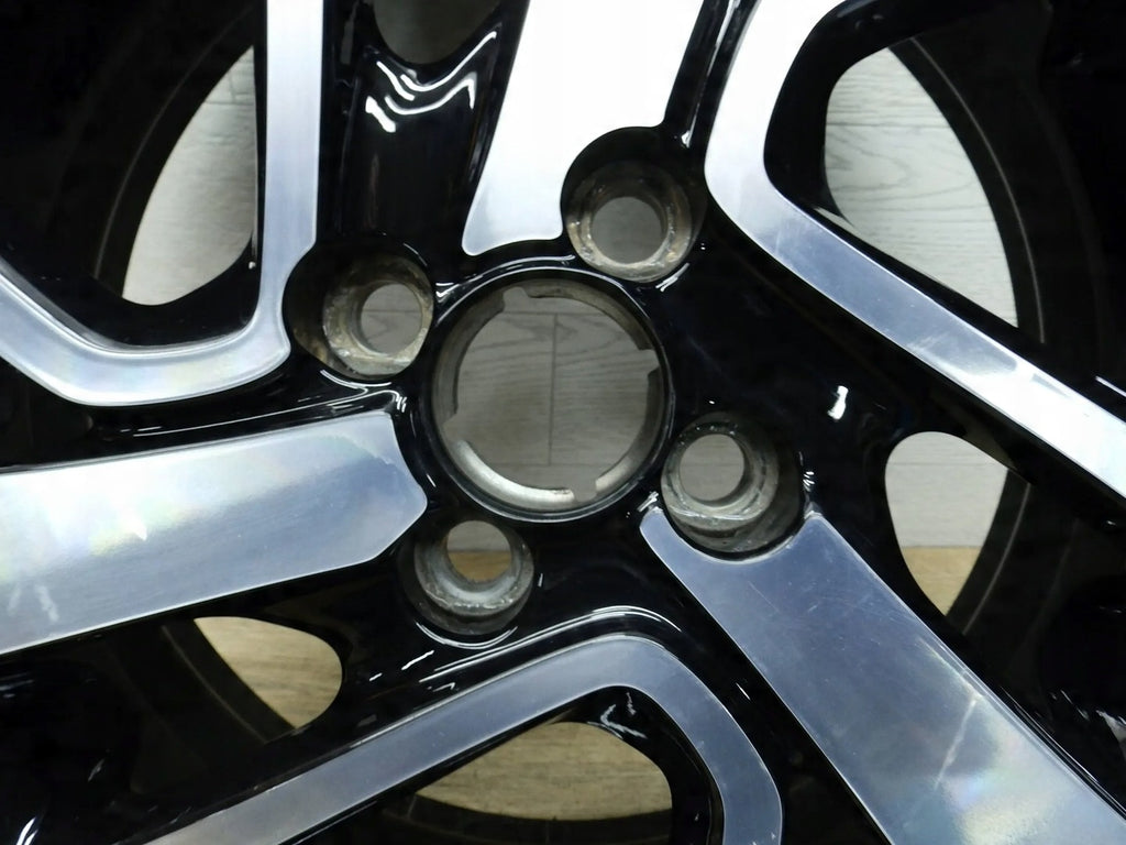 1x Alufelge 15 Zoll 4.5" 4x100 35ET Glanz Schwarz B000908277 Citroën C1 108 Aygo