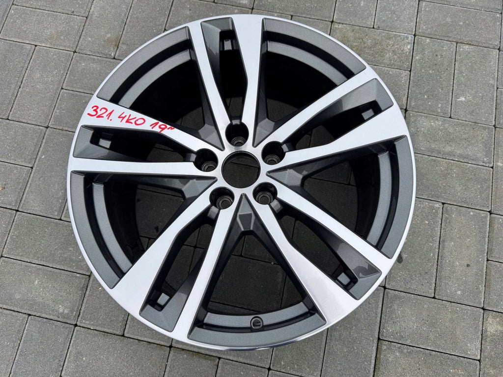 1x Alufelge 19 Zoll 8.5" 5x112 40ET Glanz Graphit 4K0601025H Audi A6 C8 Mg FEL6406155512ih