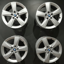Load image into Gallery viewer, 4x Alufelge 17 Zoll 7.5" 5x112 54ET Glanz Silber 6855087 BMW 2 F45 F46 Rim Wheel FEL5653760473nt